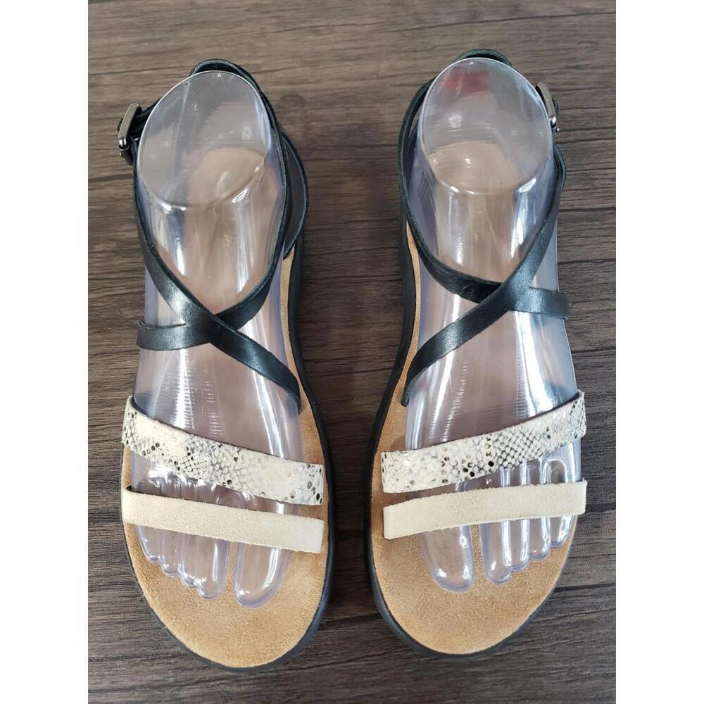 Clarks Jemsa Strappy Sandals Women’s 7.5 Animal Print Travel Comfy - Picture 15 of 15